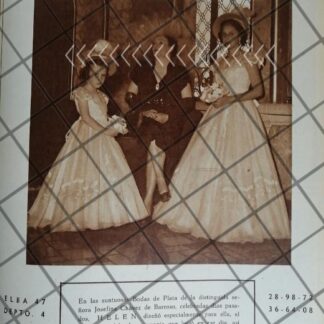 AFICHE ANTIGUO FAMILIA BARROSO CHAVEZ 1948