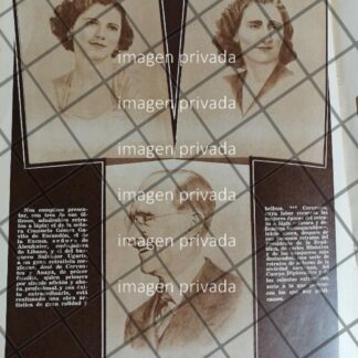 CARTEL ANTIGUO ESTUDIO RETRATISTA JOSE DE CERVANTES 1948