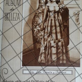 CARTEL PUBLICITARIO ANTIGUO GUADALUPE TORROELLA Y ORDOSGOITI