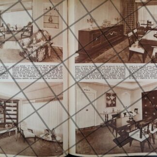 AFICHE ANTIGUO CASA DE LA FAMILIA FRANYUTTI GARCIA 1948