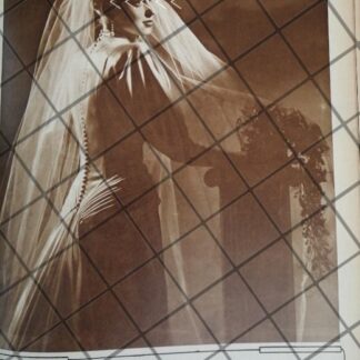 AFICHE ANTIGUO CASA RIESTRA Y BODA CARAZA ARISTI 1948