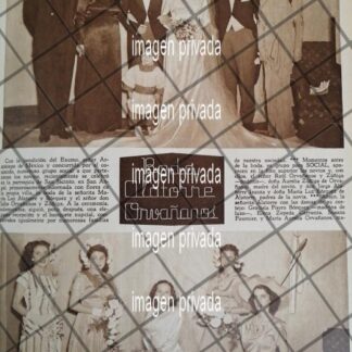 AFICHE ANTIGUO BODA. ORVAÑANOS ALATORRE 1948