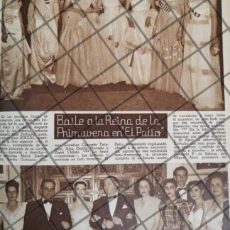 AFICHE ANTIGUO CONSUELO RIOS ZERTUCHE Y AMIGOS 1948