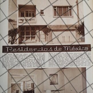 AFICHE ANTIGUO CASA DE FAMILIA ALONSO MONTESINOS 1948