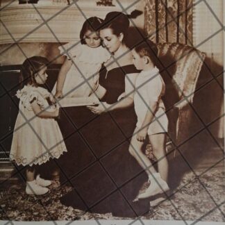 AFICHE ANTIGUO FAMILIA MUÑIZ LIEDO 1948