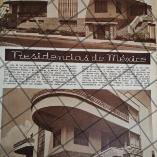 AFICHE ANTIGUO CASA DE FAMILIA FARIAS SARABIA 1948