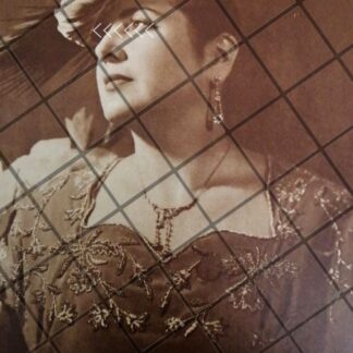 AFICHE ANTIGUO MAGDALENA GARCIA DE ALBA DE LOPEZ 1948