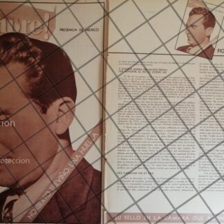 AFICHE RETRO. DIPUTADO. NORBERTO TREVIÑO ZAPATA 1955