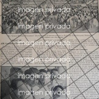 AFICHE ANTIGUO CANDIDATO JOSE GONZALEZ VEYTIA 1945