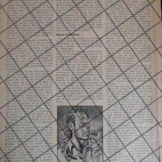 AFICHE ANTIGUO EL PINTOR FEDERICO CANTU 1946