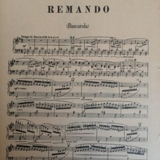 PARTITURA ANTIGUA. CARL FRANK MUELLER. 1920 REMANDO