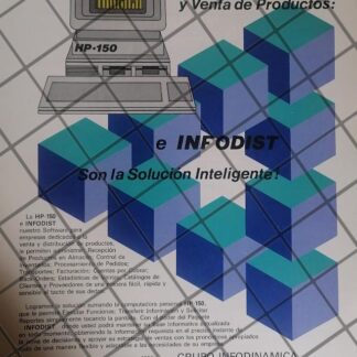 PUBLICIDAD ANTIGUA GRUPO INFODICAMICA S.A 1985