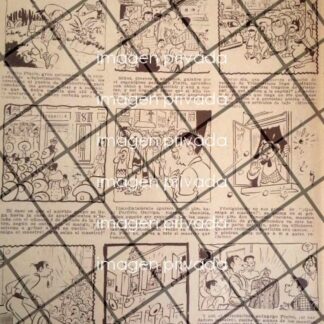 TIRA COMICA ANTIGUA PINITO PINOLE POR: GERMAN BUTZE. 1945