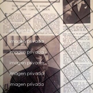 AFICHE ANTIGUO EL COMPOSITOR LUIS FERRAZZANO 1944