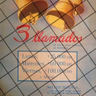 AFICHE RETRO. LOTERIA NACIONAL 1944 /191