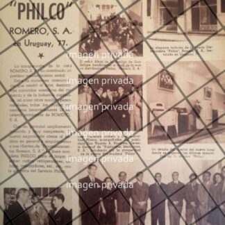 CARTEL RETRO MADERA DEL TROPICO S.A MEDVAL 1945 E7