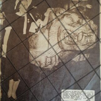 PORTADA ANTIGUA LA ACTRIZ. ROSITA MORENOS EN N.YORK 1940