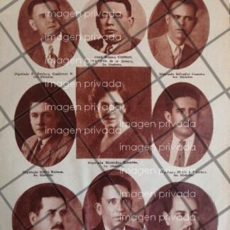 CARTEL RETRO 36 LEGISLATURA DE CHIAPAS 1939