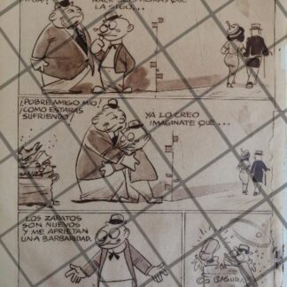TIRA COMICA ANTIGUA HANZ Y FRITZ 1936 ANGEL ZAMARRIPA 6