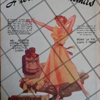 CARTEL PUBLICITARIO RETRO. VITAPENICILINA 1937