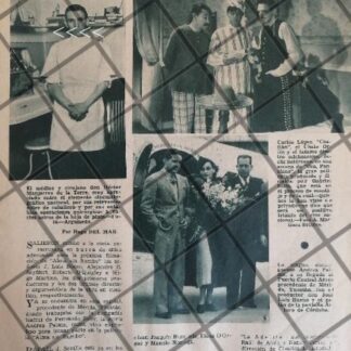 AFICHE RETRO DR. HECTOR MANJARREZ DE LA TORRE Y OTROS 1936