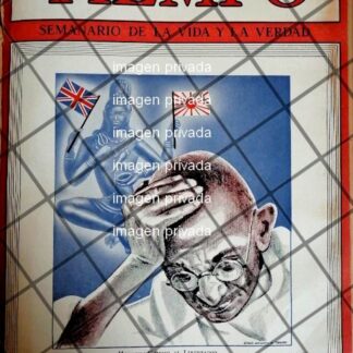 PORTADA ANTIGUA. MAHATMA GANDHI 1942