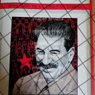 PORTADA ANTIGUA JOSEPH STALIN 1942