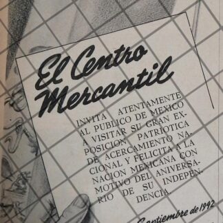 AFICHE DE GOBIERNO 1942 EXPOSICION PATRIOTICA 1942