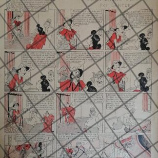 TIRA COMICA ANTIGUA PANCHO TALERO. POR: ARTURO LANTERI 1931