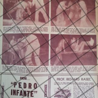 AFICHE RETRO CAVERNARIO GALINDO Vs BLACK SHADOW Y MAS