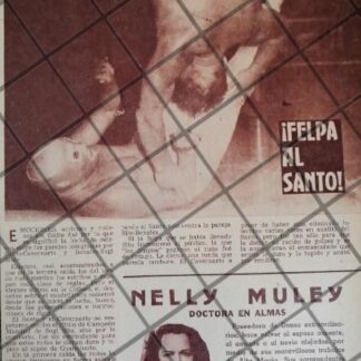 6 AFICHES RETRO EL SANTO Vs VARIOS LUCHADORES 1953-54