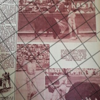 AFICHE ANTIGUO TORERO FERMIN RIVERA SR. 1954 4