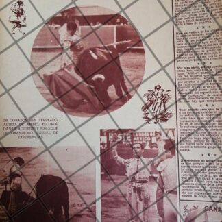 AFICHE ANTIGUO TORERO FERMIN RIVERA SR. 1954 2