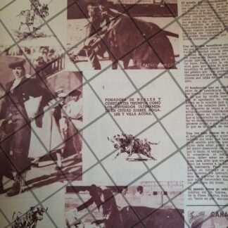 AFICHE ANTIGUO LA TORERA PATRICIA McCORMICK 1953