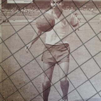 AFICHE RETRO FUTBOLISTA ANTONIO VILLALON 1963