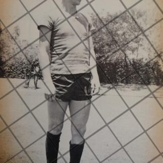 AFICHE RETRO FUTBOLISTA LUIS REGUEIRO 1963