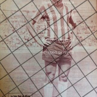 AFICHE RETRO FUTBOLISTA. JAVAN MARINHO "POPEYE" 1963