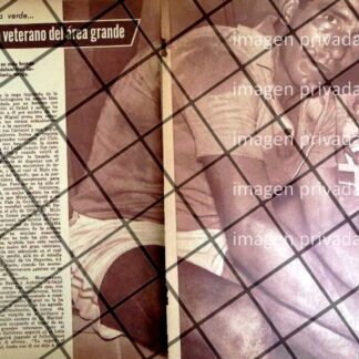 AFICHE RETRO FUTBOLISTA. MIGUEL GUTIERREZ "EL MULO" 1963