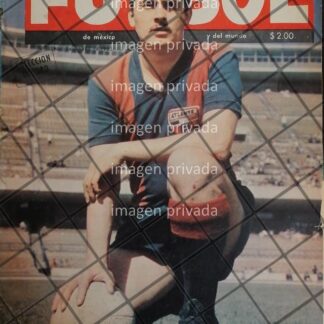 AFICHE RETRO FUTBOLISTA CARLOS MALVIDO VALVERDE 1963 2