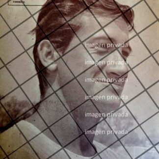 AFICHE RETRO FUTBOLISTA P. GONZALEZ 1963