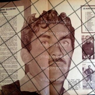 AFICHE RETRO FUTBOLISTA. LA TOTA CARBAJAL 1963-3