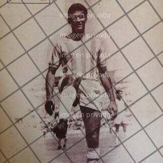 AFICHE RETRO FUTBOLISTA. ADHEMAR 1963 ORO DE JALISCO