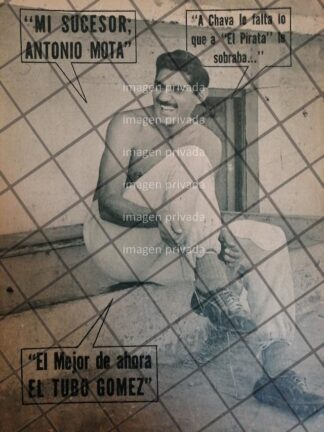 AFICHE RETRO FUTBOLISTA LA TOTA CARBAJAL 1963 -2