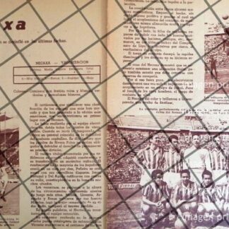 AFICHE RETRO CLUB DE FUTBOL NECAXA 1955