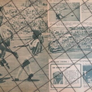 AFICHE RETRO TUBO GOMEZ CHIVAS DE GUADALAJARA 1963