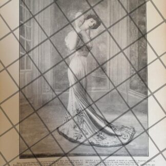 CARTEL PUBLICITARIO ANTIGUO 1907 VESTIDOS. MARTIAL & ARMAND