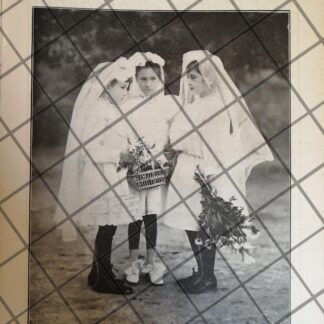 PORTADA ANTIGUA 1907 ARTE FOTOGRAFICO. FLORES DE MAYO