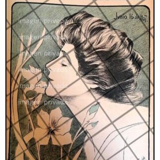 PORTADA ANTIGUA ART NOUVEAU DE CARLOS ALCALDE 1907