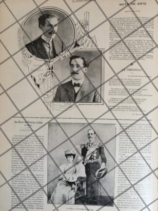 AFICHE ANTIGUO MUSICOS TOMAS COLL Y JOSE VIÑAS EN MEXICO
