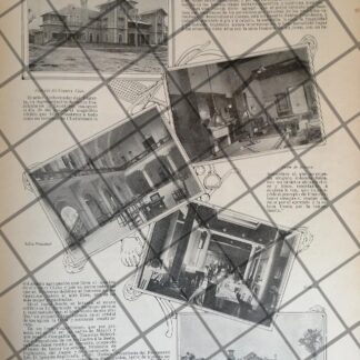 AFICHE ANTIGUO EL COUNTRY CLUB DE LA CDMX 1907